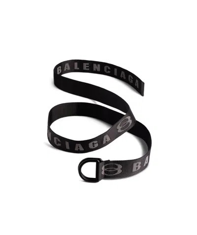 Balenciaga D-ring Belt In Black