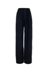 Balenciaga Silk Pyjama Pant For Women In Blue
