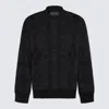 Balenciaga Men's Jacquard Crew Sweater In Grey