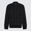 Balenciaga Men's Jacquard Crew Sweater In Grey