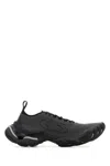 Balenciaga Dark Grey Fabric Anatomic Sneakers In Gray