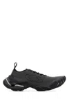 Balenciaga Dark Grey Fabric Anatomic Sneakers In Gray