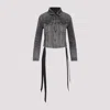 Balenciaga Lace-up Denim Jacket