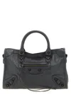 Balenciaga Dark Grey Le City Small Satchel