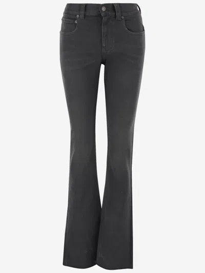 Balenciaga Dark Grey Mid-rise Jeans