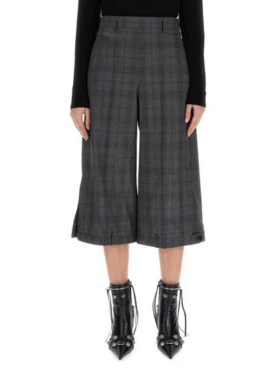 Balenciaga Deconstructed Shorts In Gray