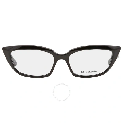 Balenciaga Demo Cat Eye Ladies Eyeglasses Bb0063o 001 52 In N/a
