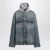 Balenciaga Paneled Design Denim Jacket