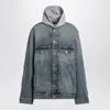 Balenciaga Paneled Design Denim Jacket