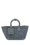 Balenciaga Denim Bistro Xs Handbag