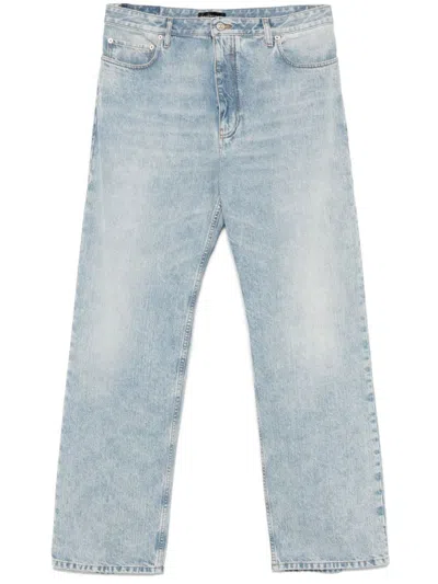 Balenciaga Men's Denim Cotton Jeans In Multicolor