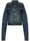 Balenciaga Fitted Denim Jacket Chest Pockets