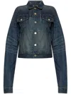 Balenciaga Denim Fitted Jacket