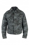 Balenciaga Camouflage-print Denim Jacket