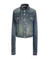 Balenciaga Denim Jacket In Blue