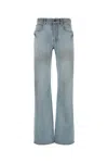 Balenciaga Urban Denim Trousers Five-pocket Design In Blue