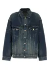 Balenciaga Denim Oversize Jacket In Denim