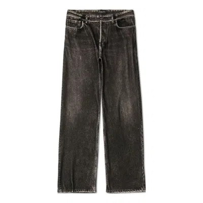 Balenciaga Denim Trompe L'oeil Pants 'black'