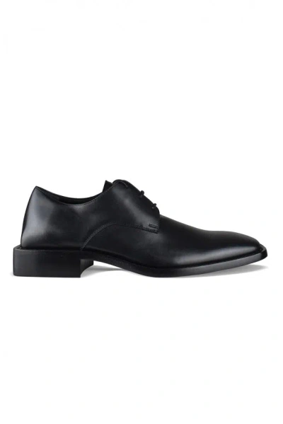 Balenciaga Lace Up Business Dress Shoes In Black
