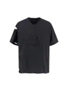 Balenciaga Women Logo Motif T-shirt In Black