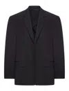 Balenciaga Single-breasted Wool Blazer