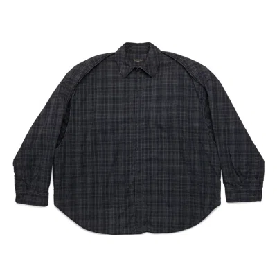Balenciaga Detachable Sleeves Shirt Large Fit 'grey'