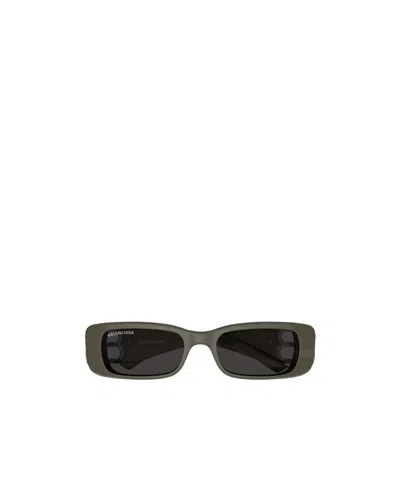 BALENCIAGA BALENCIAGA EYEWEAR RECTANGULAR FRAME SUNGLASSES