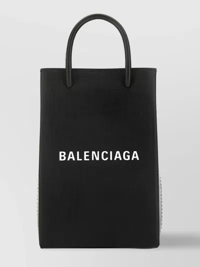 Balenciaga Distinct Silhouette Tote Handles In Black
