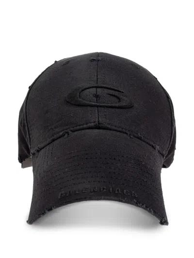Balenciaga Distressed-effect Cap