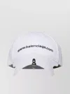 Balenciaga Distressed Embroidered Logo Baseball Cap