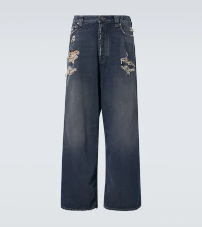 Balenciaga Mid-rise Wide-leg Jeans