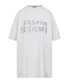 Balenciaga Short Sleeve T-shirt In White