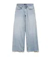 Balenciaga Distressed Wide-leg Jeans