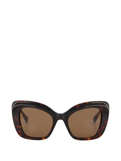 Balenciaga Diva Butterfly Sunglasses In Brown