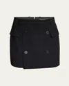 Balenciaga Skirts With Belt Loops And Front Pockets