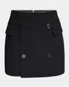 Balenciaga Skirts With Belt Loops And Front Pockets