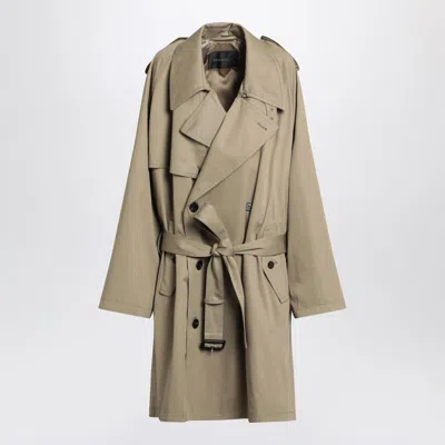 BALENCIAGA BALENCIAGA DOUBLE-BREASTED TRENCH COAT