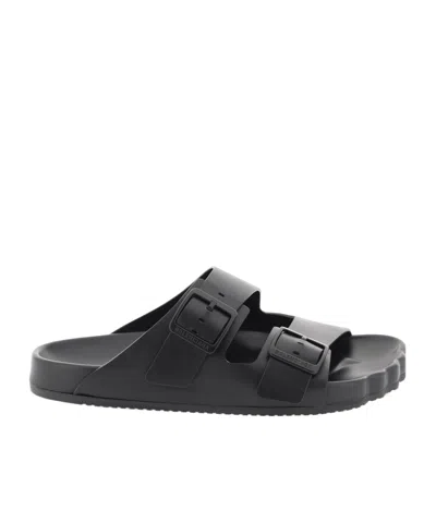 BALENCIAGA BALENCIAGA DOUBLE BUCKLED SLIPPERS