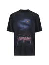 Balenciaga Paris Moon Vintage Jersey T-shirt In Black