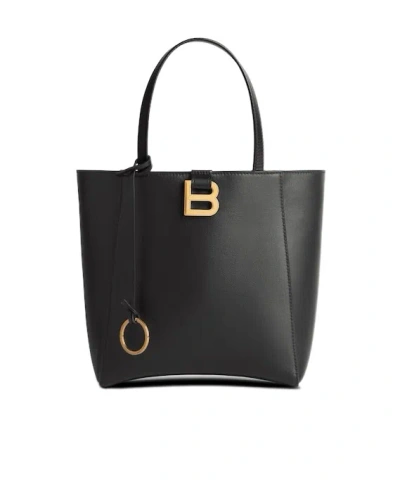 Balenciaga Double-handle Handbag In Black