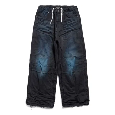 Balenciaga Double Knee Pants 'dark Blue'