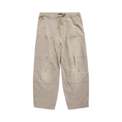 Pre-owned Balenciaga Double Knee Pants 'sand Beige' | Tan | Men's Size 44 In Brown