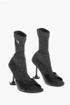 Balenciaga Double-layered Sock Booties With Stiletto Heel 9cm