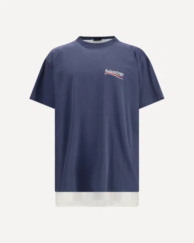 BALENCIAGA DOUBLE POLITICAL CAMPAIGN T-SHIRT