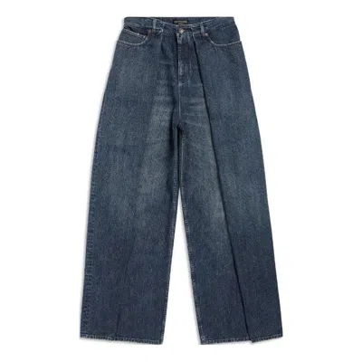 Balenciaga Double Side Pants 'dark Blue'