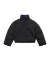 Balenciaga Loop Sports Icon Reversible Puffer Jacket In Black