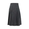 Balenciaga Double Skirt With Adhesive Tape In Gray