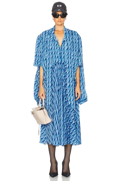 BALENCIAGA DOUBLE SLEEVE DRESS