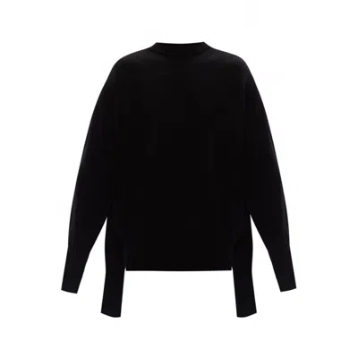 Balenciaga Double Sleeves Sweater In Black