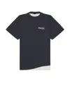 Balenciaga Double Tee In Multi